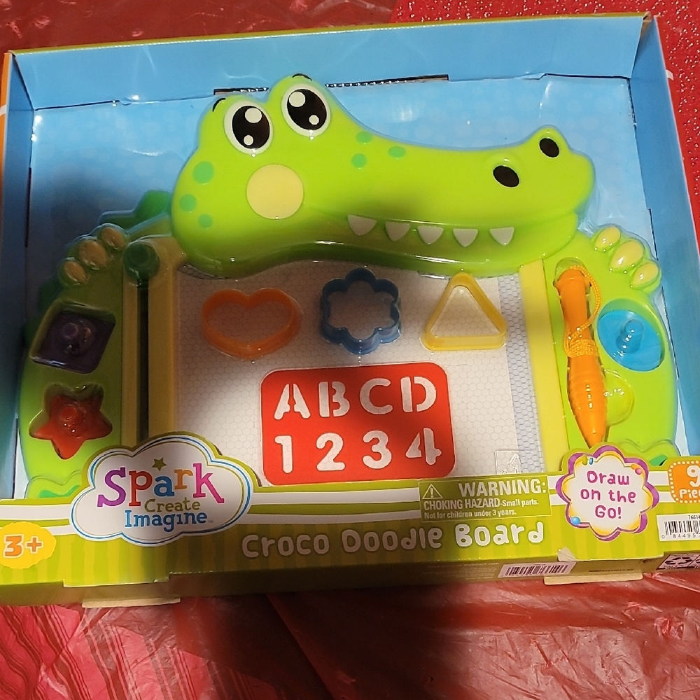Spark Create Imagine Croco Doodle Board - Green
